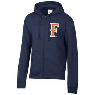 F Chenille Big Cotton Full Zip - Navy